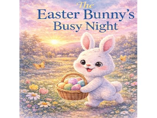 The Easter Bunny's Busy Night: A Magical Easter Story for Kids: A Magical Easter Bunny Story for Kids