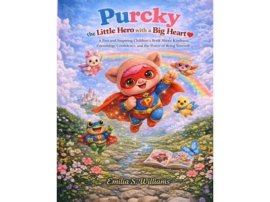 Purcky the Little Hero with a Big Heart: A Fun and Inspiring Story About Kindness, Friendship, Confidence, and the Power of Being Yourself