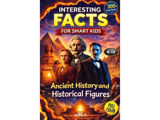 Interesting Facts for Smart Kids: 200+ Amazing Facts About Ancient Civilizations, Famous Inventors, Explorers and World History for Kids Ages 8-12