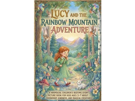 Lucy and the Rainbow Mountain Adventure: A Whimsical Children's Bedtime Story Picture Book for Kids Ages 3-7 About Friendship, Kindness, and Magical C