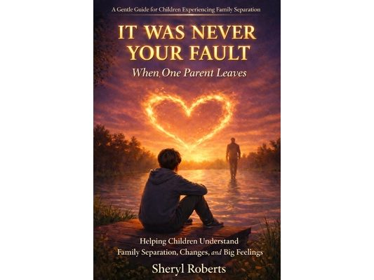 WAS NEVER YOUR FAULT When One Parent Leaves: Helping Children Understand Family Separation, Changes, and Big Feelings
