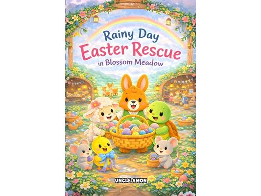 Rainy Day Easter Rescue in Blossom Meadow: A Heartwarming Easter Story About Teamwork, Friendship, and Kindness