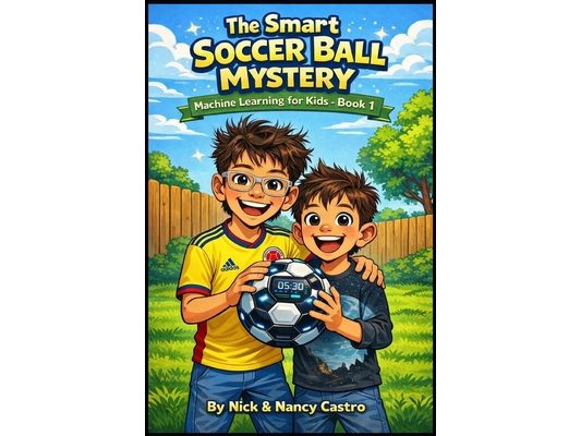 The Smart Soccer Ball Mystery: Machine Learning for Kids - Book 1