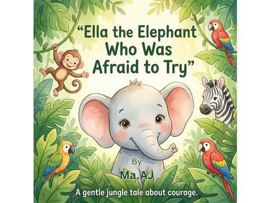 Ella The Elephant Who Was Afraid to Try