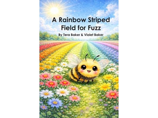 A Rainbow Striped Field for Fuzz: A little girl with a dream creates something beautiful that means so much more