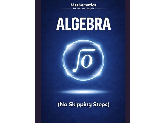 Algebra Foundations for Normal People: A step-by-step guide without the pain (no skipped steps)