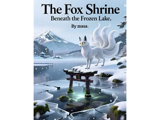 The Fox Shrine Beneath the Frozen Lake: A Dark Japanese Tale of Ice, Spirits, and Hidden Shrines