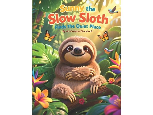 Sunny the Slow Sloth Finds the Quiet Place: A Calming Children's Story About Mindfulness, Emotions, and Finding Inner Peace