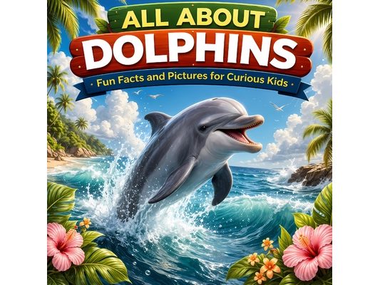 All About Dolphins: Fun Facts and Pictures for Curious Kids