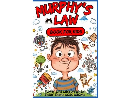 Murphy's law book for kids: Funny Life Lessons for Kids About Mistakes, Problems, Resilience, Confidence, and Handling Tough Days