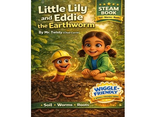 Little Lily and Eddie the Earthworm: A Fun STEM Picture Book About Worms, Soil Science, Decomposition, and Plant Growth for Curious Kids and Classroom