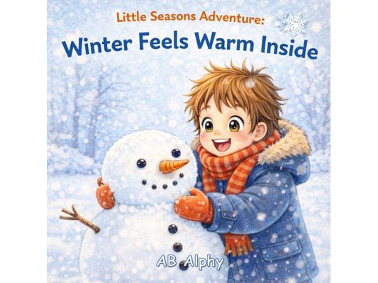 Little Seasons Adventure: Winter Feels Warm Inside: A Cozy Winter Picture Book for Kids Ages 3-5 Learn About Snow, Warm Clothes, and Winter Fun