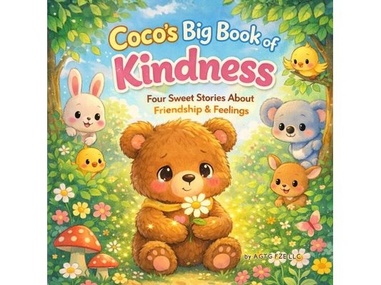 Coco's Big Book of Kindness: 4 Heartwarming Stories + Activity Pages for Kids