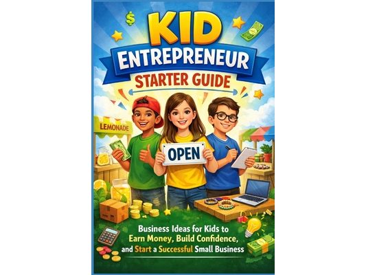 Kid Entrepreneur Starter Guide: Business Ideas for Kids to Earn Money, Build Confidence, and Start a Successful Small Business