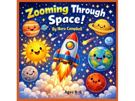 Zooming Through Space: Blast Off Into a Magical Space Adventure! perfect for ages 5-8