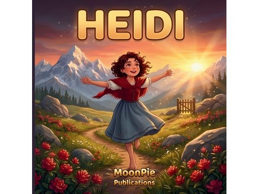 Heidi: A Cinematic Illustrated Classic for Ages 3-6 Bedtime Read-Aloud Story of Love, Nature, and Kindness