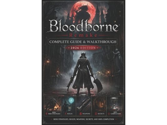 Bloodborne Remake Complete Guide & Walkthrough (2026 Edition): Boss Strategies, Builds, Weapons, Secrets, and 100% Completion