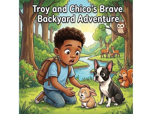 Troy and Chico's Brave Backyard Adventure: A Children's Picture Book About Bravery, Friendship, and Helping Others A Read-Aloud Story for Kids Ages 3-