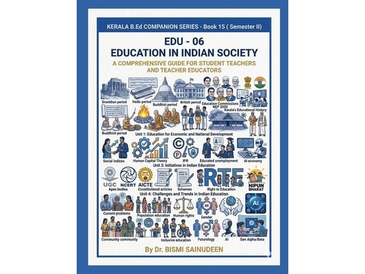EDU-06 Education in Indian Society: A Comprehensive Guide for Student Teachers and Teacher Educators