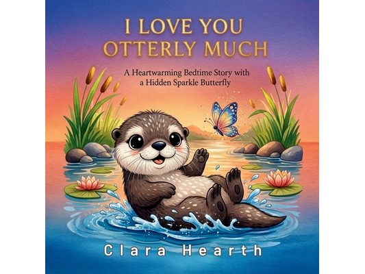 I Love You Otterly Much: A Heartwarming Bedtime Picture Book for Toddlers Ages 2-6 Featuring Playful Animal Puns and a Hidden Sparkle Butterfly