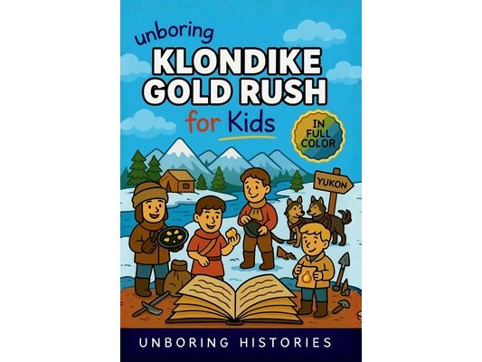Unboring Klondike Gold Rush for Kids: Funny, Interesting, Concise Guide to the Klondike's Gold Fever, Dangerous Trails, and Wild True Stories You Won'