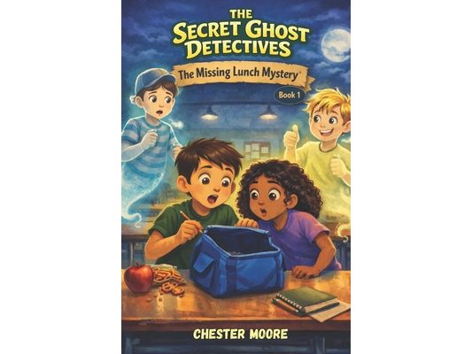 The Secret Ghost Detectives: The Missing Lunch Mystery: A Funny School Mystery About Invisible Clues, Brave Kids, and a Secret No One Was Supposed to