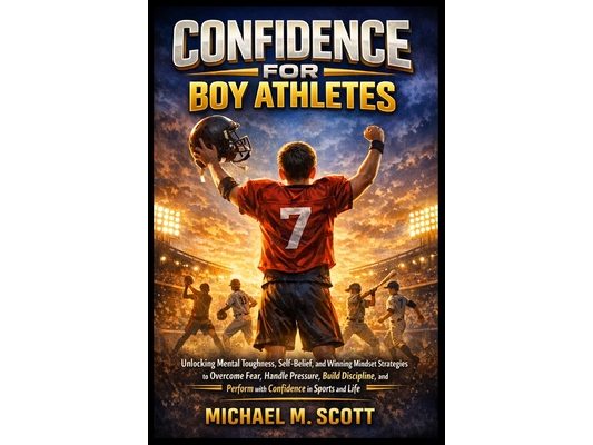 Confidence for Boy Athletes: Unlocking Mental Toughness, Self-Belief, and Winning Mindset Strategies to Overcome Fear, Handle Pressure, Build Discipli