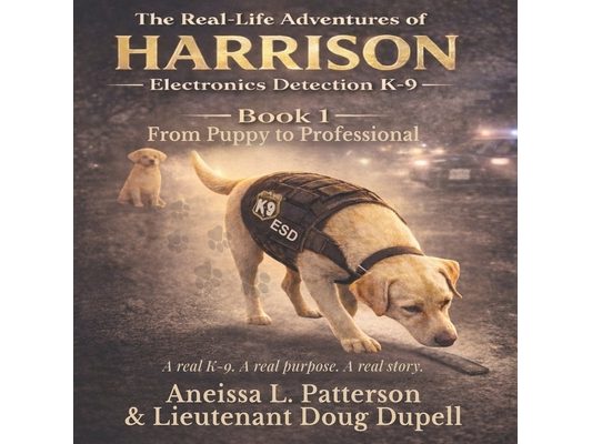 The Real-Life Adventures of Harrison, the Electronics Detection K-9: Book 1: From Puppy to Professional