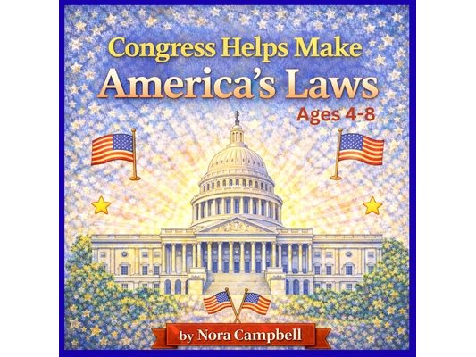 Congress Helps Make Americas Laws: A Children's Book Explaining the Legislative Branch of Government Ages 4-8
