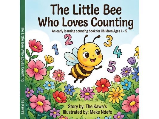 The Little Bee Who Loves Counting: An early learning counting book for Children Ages 1-5