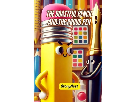 The Boastful Pencil and the Proud Pen: A Teamwork Story for Kids: A Charming Story About Teamwork, Friendship, and Respecting Differences