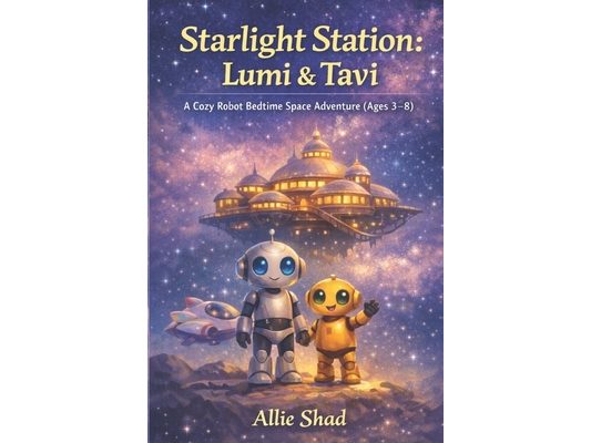 Starlight Station: Lumi & Tavi: A Cozy Robot Bedtime Space Adventure for Kids (Ages 3-8)