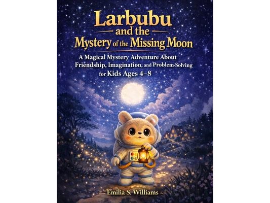 Larbubu and the Mystery of the Missing Moon: A Magical Mystery Adventure About Friendship, Imagination, and Problem-Solving for Kids Ages 4-8