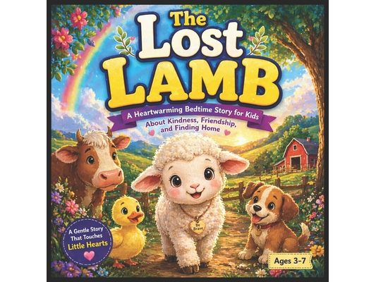 The Lost Lamb: A Heartwarming Bedtime Story for Kids About Kindness, Friendship, and Finding Home (Ages 3-7)