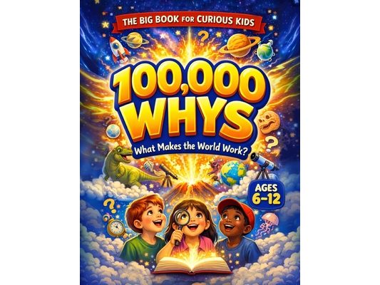 100,000 Whys - The Big Journey for Curious Kids: An Extraordinary Collection of Big Questions, Fascinating Answers, and Mind-Blowing Fun Facts for Sma