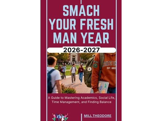 Smach Your Fresh Man Year 2026-2027: A Guide to Mastering Academics, Social Life, Time Management, and Finding Balance