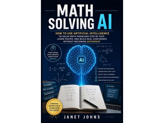 Math Solving AI: How to Use Artificial Intelligence to Solve Math Problems Step by Step, Learn Faster, and Build Real Confidence Without Becoming Depe