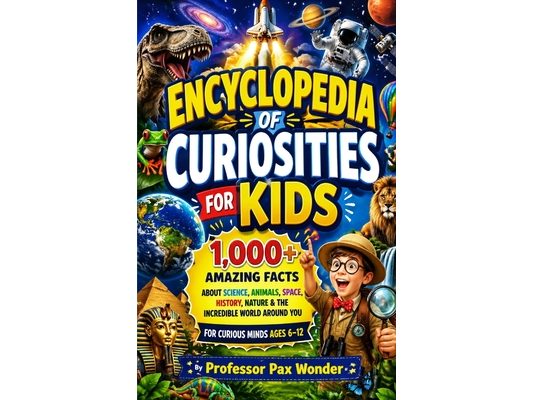 Encyclopedia Of Curiosities For kids: 1,000+ Amazing Facts About Science, Animals, Space, History, Nature & the Incredible World Around You