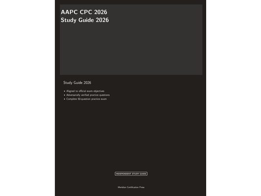 AAPC CPC 2026 Study Guide