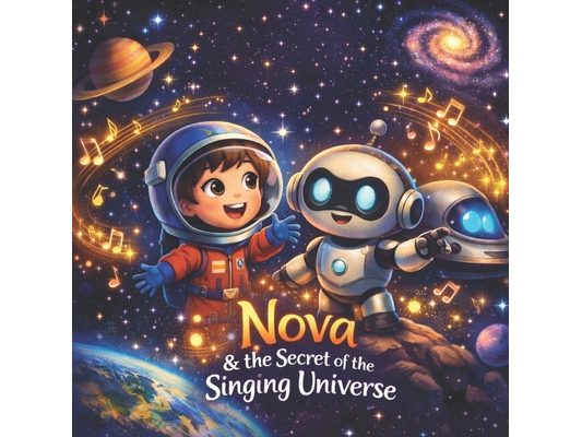 Nova & the Secret of the Singing Universe: A Magical Space Adventure for Curious Young Minds 8.5 x 8.5 inches 34 pages