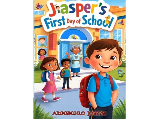 Jasper's First Day of School: A Novel for Kids to Make Friends, Build Confidence and Courage