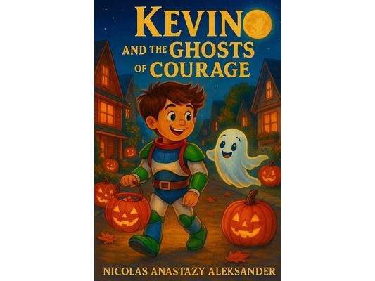 Kevin and the Ghosts of Courage: A Halloween adventure about fear, courage, and friendship for kids ages 5-9