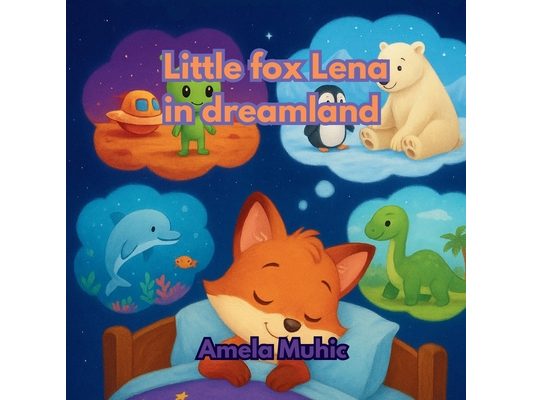Little fox Lena in dreamland