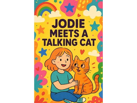 Jodie Meets A Talking Cat: A whisper, a purr, and a friendship that speaks-Jodie's magical journey with a talking cat begins.