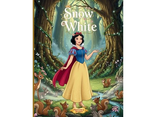 Snow White: A Fairy Tale for Little Readers A Classic Princess Storybook for Children Ages 3-6 with Beautiful Illustrations