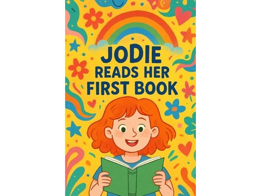 Jodie Reads Her First Book: A journey of first words, new stories, and the magic of reading with Jodie and Bear.
