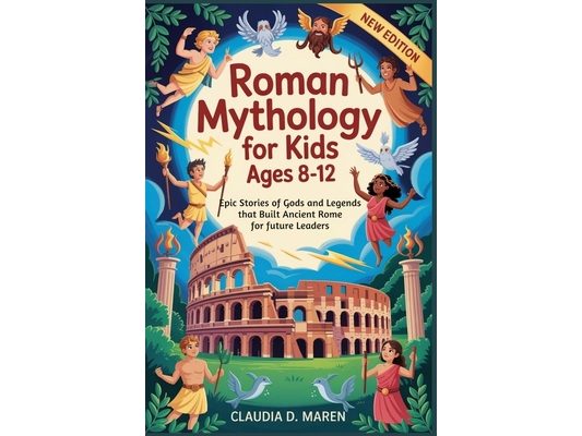 Roman Mythology for Kids Ages 8-12: Epic Stories of Gods and Legends that Built Ancient Rome for Future Leaders