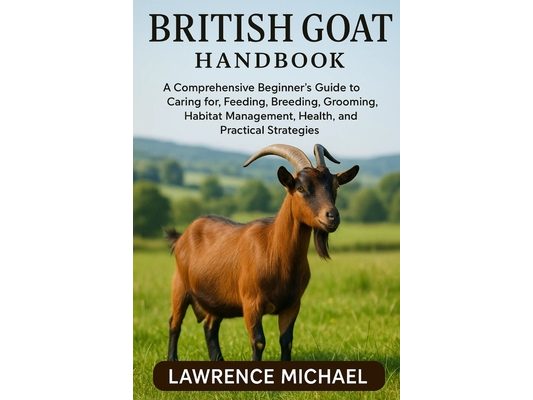 British Goats: A Comprehensive Beginner's Guide to Caring for, Feeding, Breeding, Grooming, Habitat Management, Health, and Practical Strategies