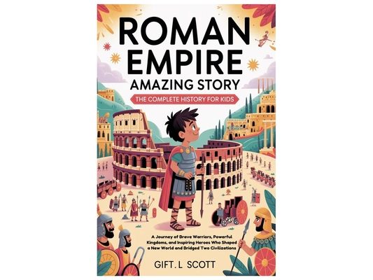 Roman Empire Amazing Story: The Complete History for Kids: A Journey of Brave Warriors, Powerful Kingdoms, and Inspiring Heroes Who Shaped a New World