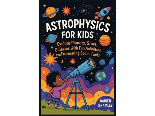 Astrophysics for kids: Explore Planets, Stars, Galaxies with Fun Activities and Fascinating Space Facts